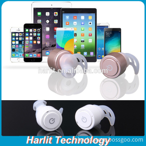 Harlit Stereo Wireless Bluetooth 4.2 TWS Headphone with Power Bank Case Noise Cancellation